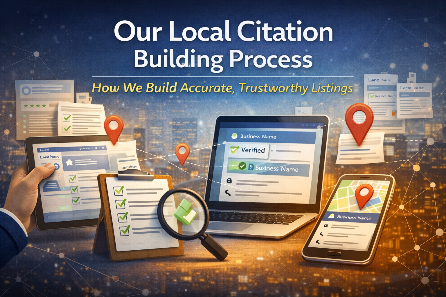 Local Citation Building Process: How We Build Accurate, Trustworthy Listings